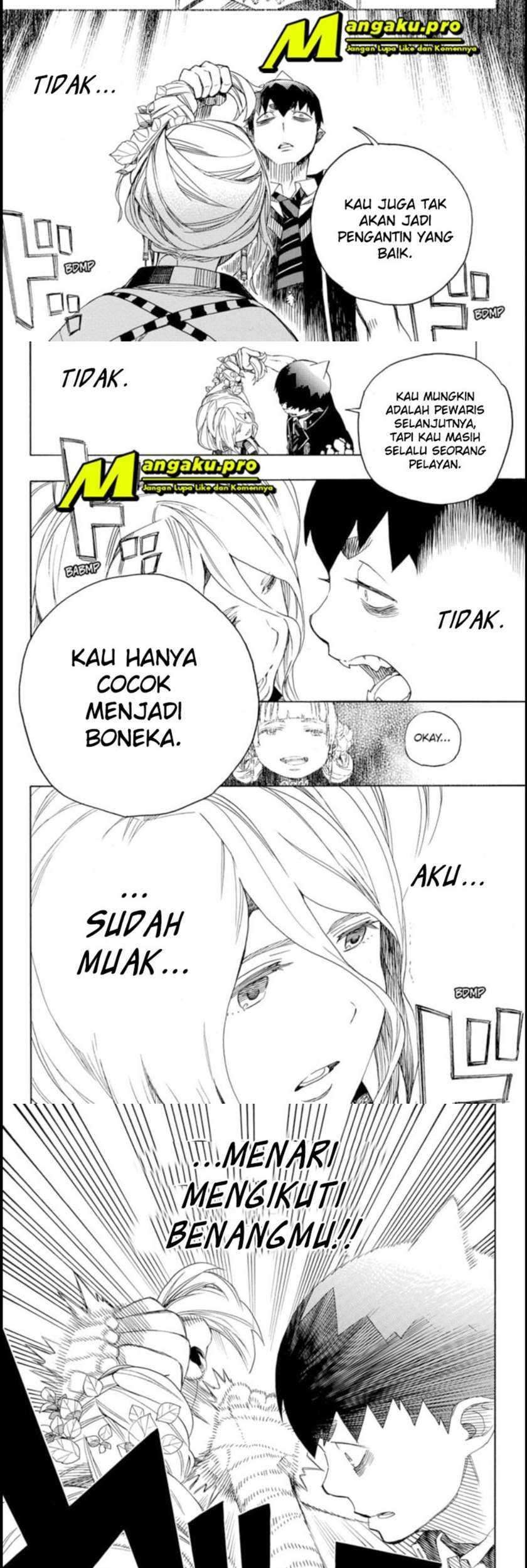 Ao no Exorcist Chapter 131.1 Gambar 9