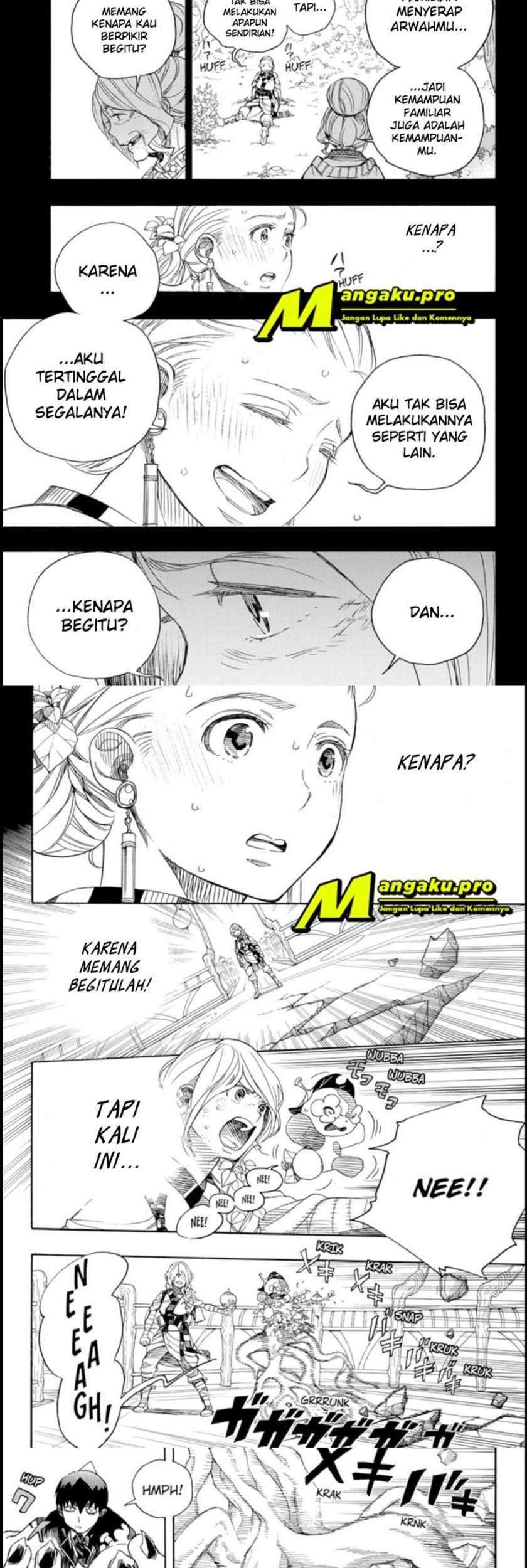 Ao no Exorcist Chapter 131.1 Gambar 3