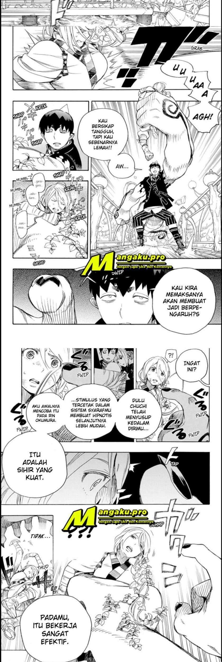 Ao no Exorcist Chapter 131.1 Gambar 5