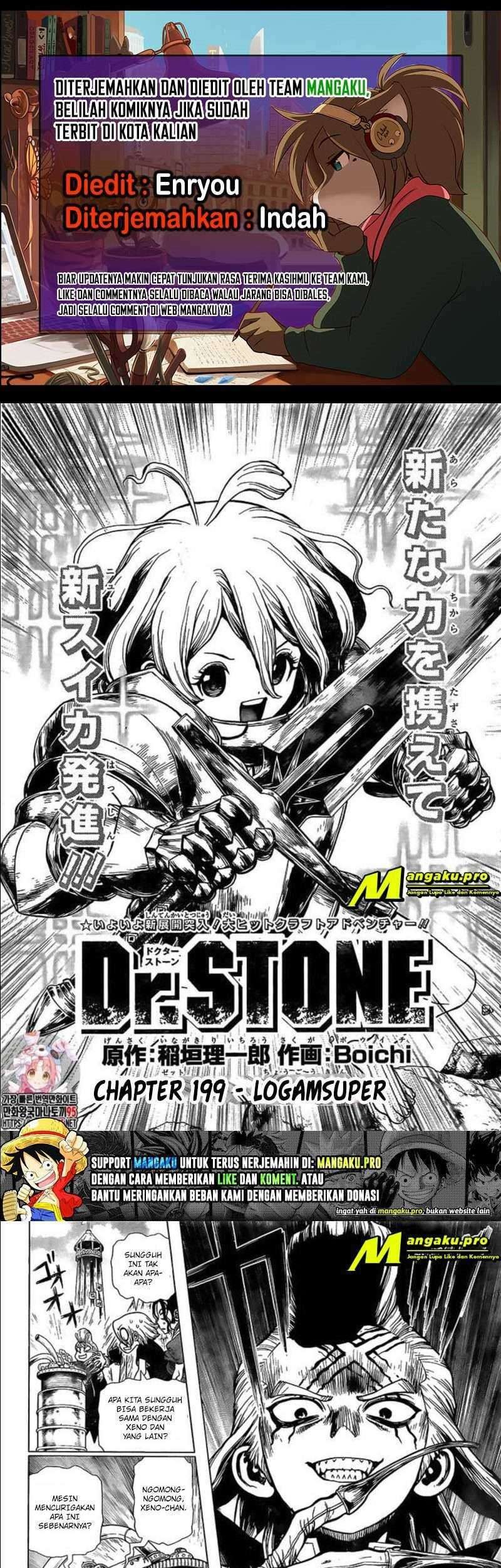 Komik Dr. Stone Chapter 199 gambar nomor 1