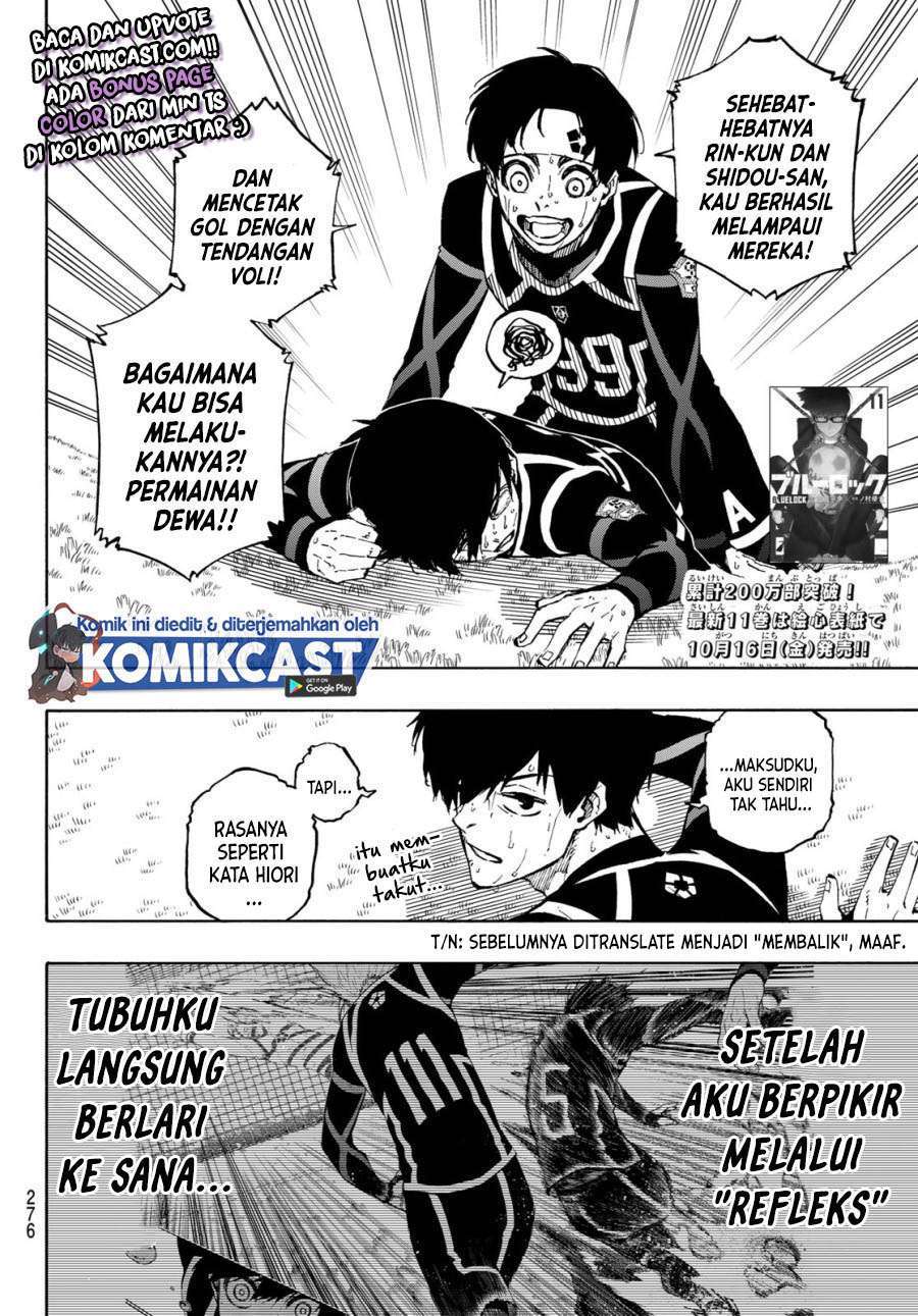 Manga Blue Lock Chapter 104 gambar nomor 2