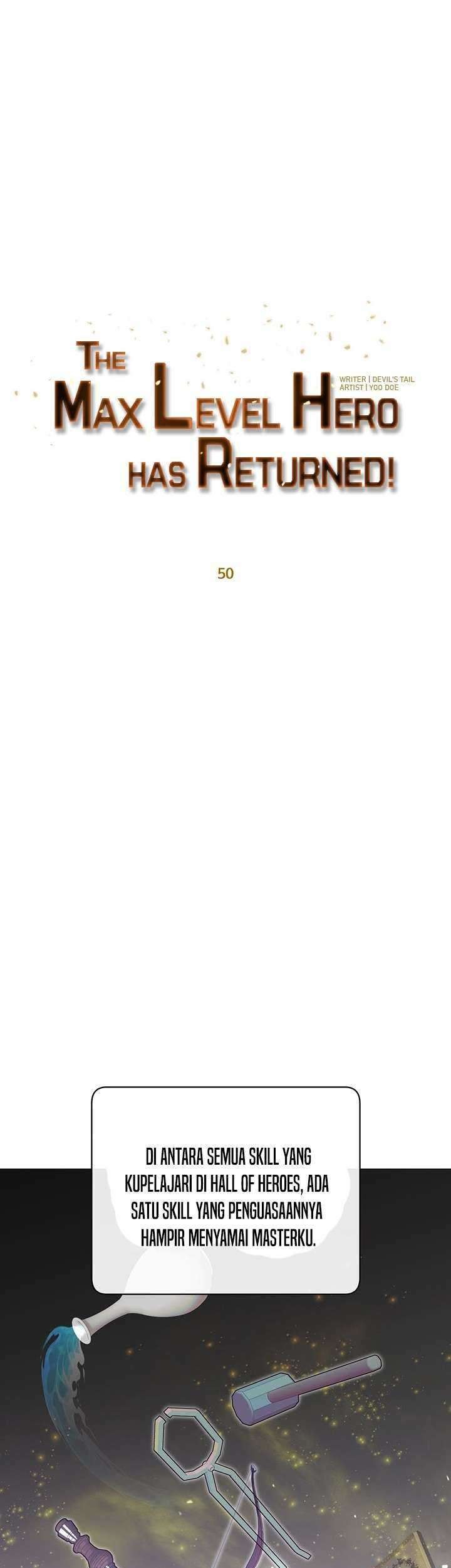 The MAX leveled hero will return! Chapter 50 Gambar 30