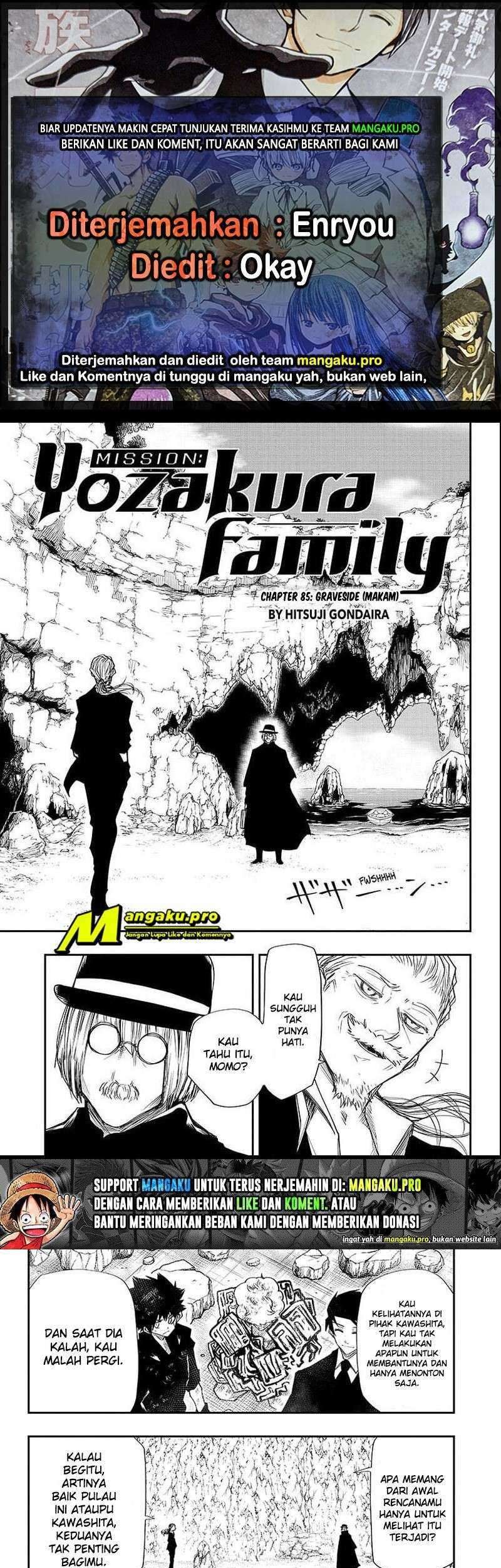 Komik Mission: Yozakura Family Chapter 85 gambar nomor 1
