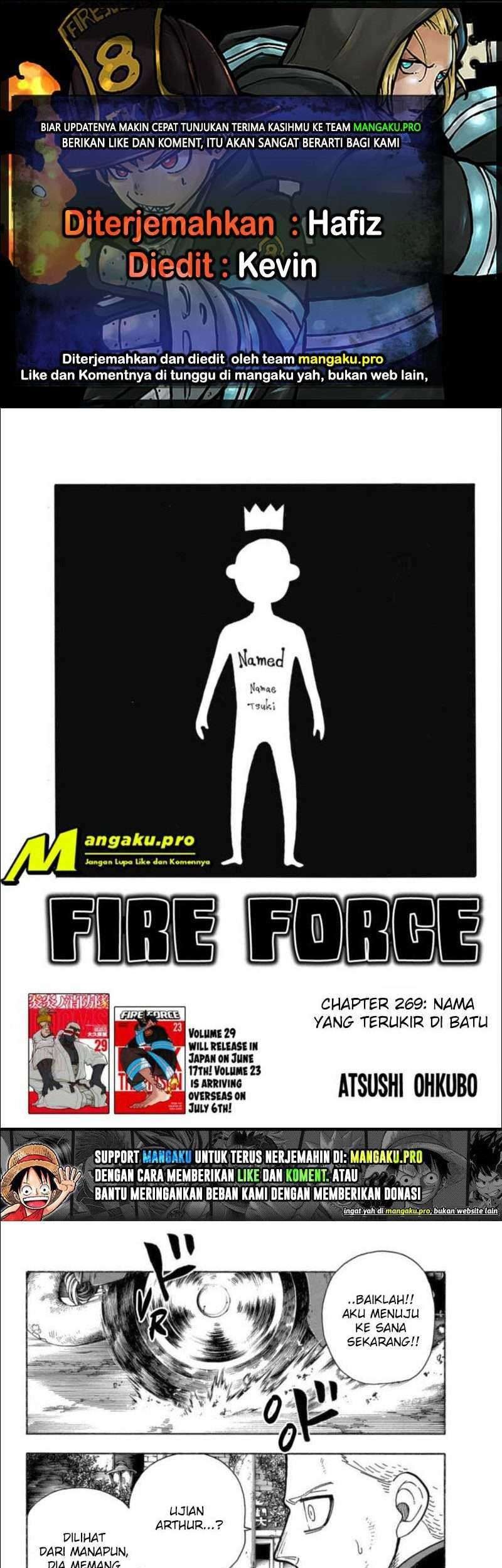 Komik Fire Brigade of Flames Chapter 269 gambar nomor 1