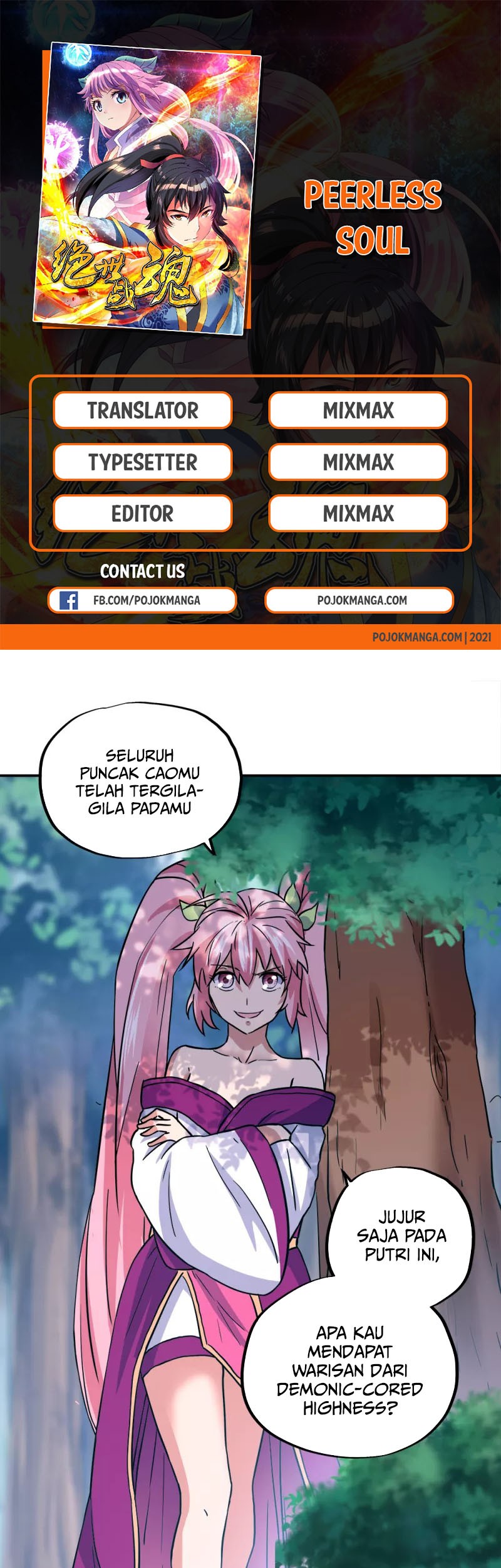Manhua Peerless Soul Chapter 293 gambar nomor 2