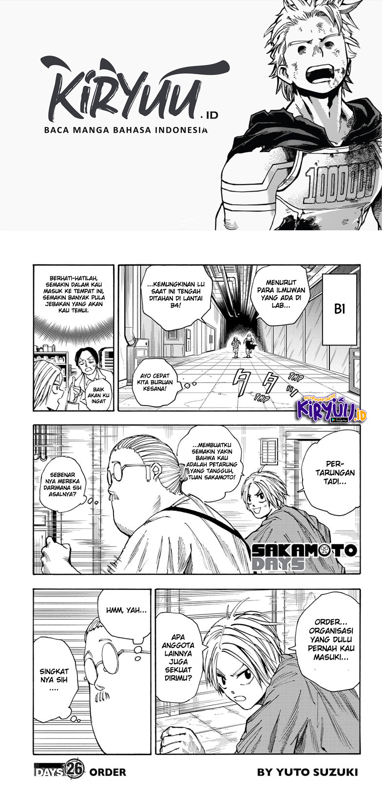 Manga Sakamoto Days Chapter 26 gambar nomor 2
