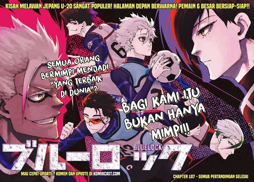 Manga Blue Lock Chapter 107 gambar nomor 2