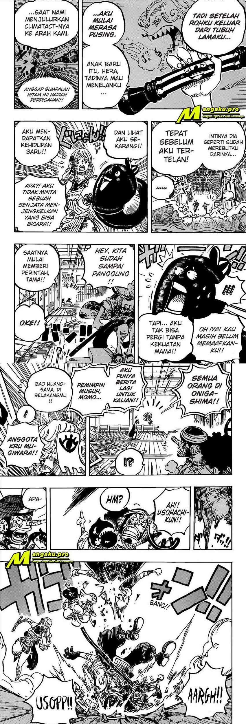One Piece Chapter 1016 Gambar 4