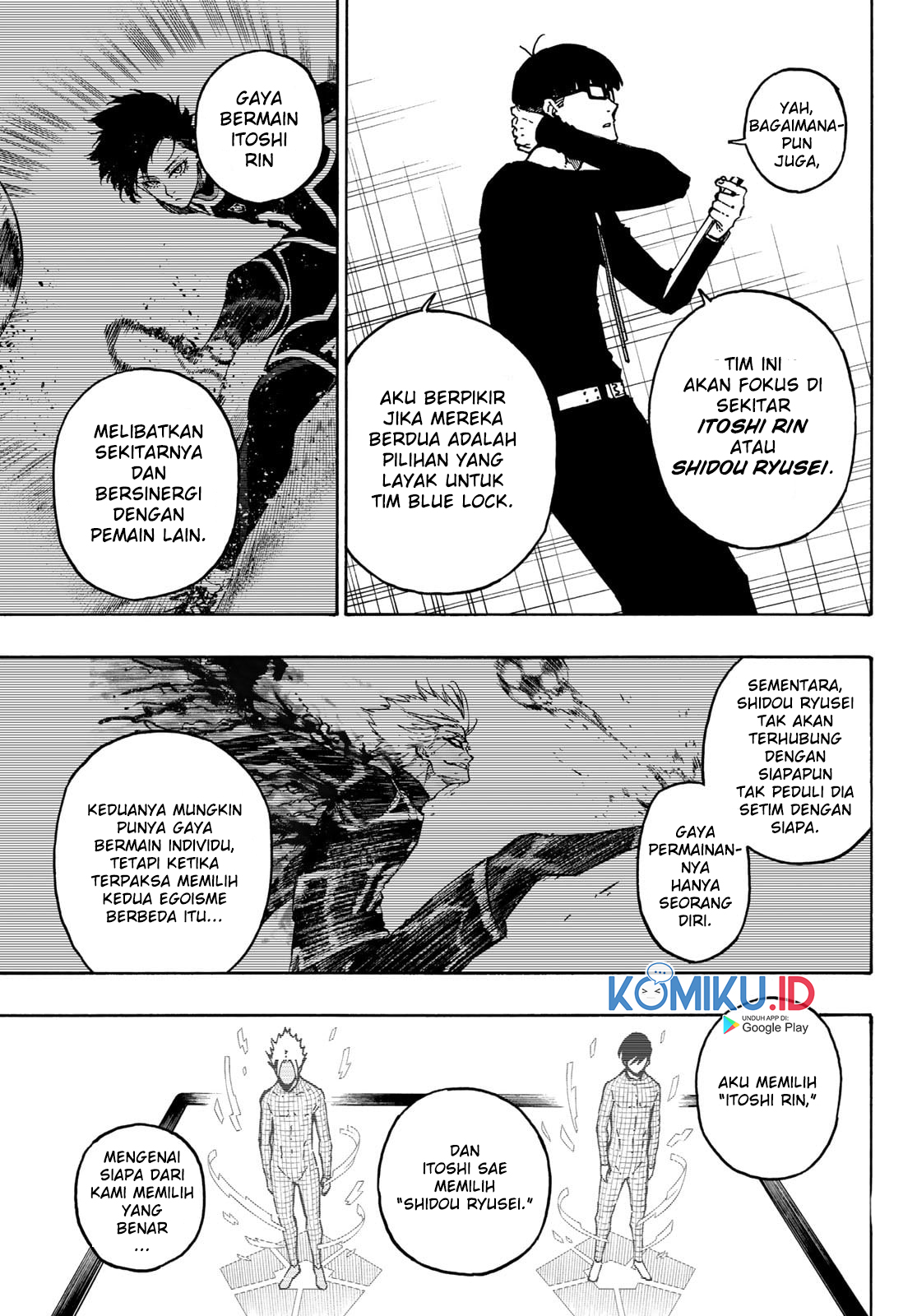 Blue Lock Chapter 109 Gambar 14