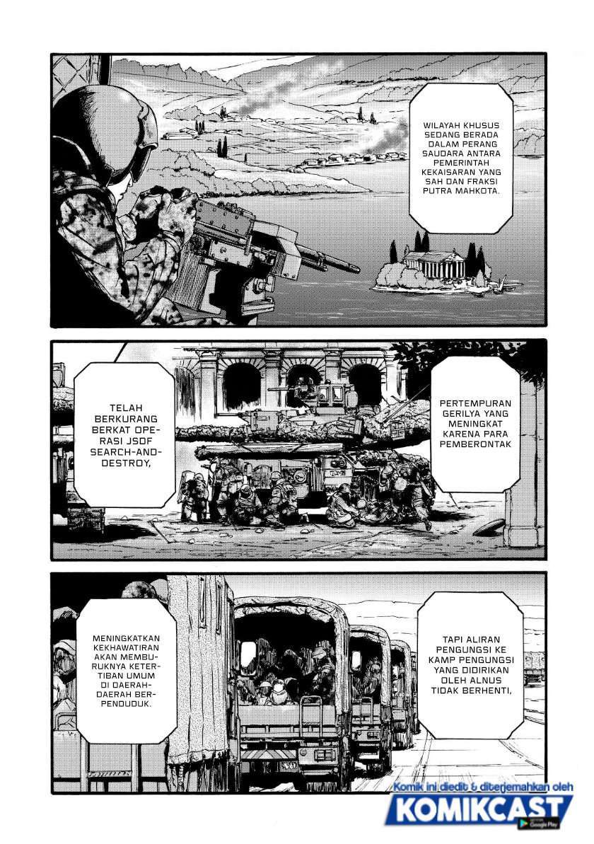 Gate – Jietai Kare no Chi nite Kaku Tatakeri Chapter 103 Gambar 4