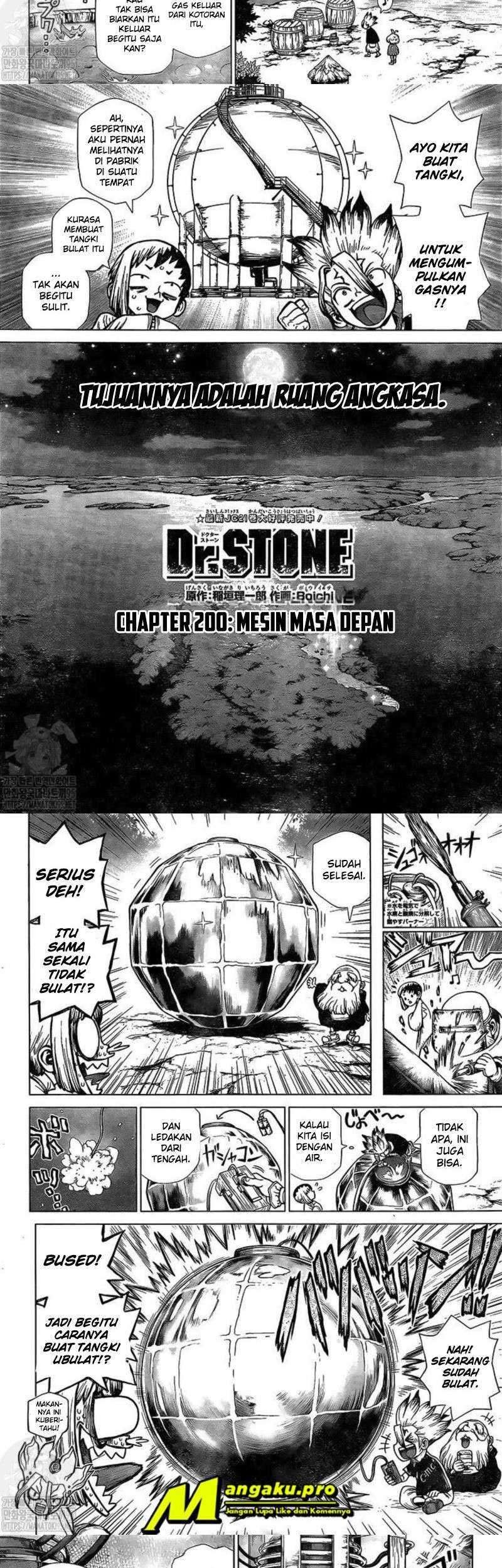 Dr. Stone Chapter 200 Gambar 3
