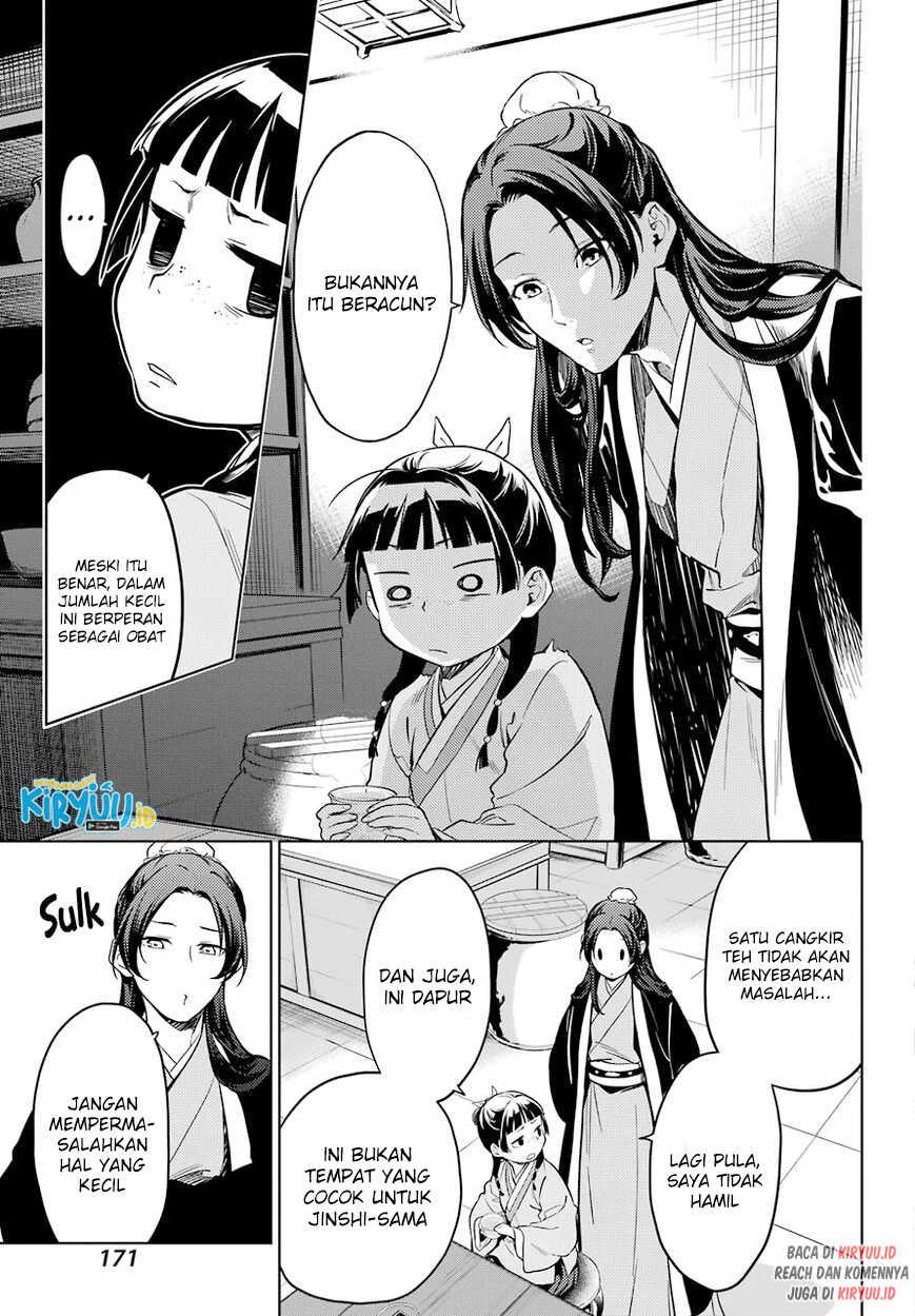 Kusuriya no Hitorigoto Chapter 43.2 Gambar 18