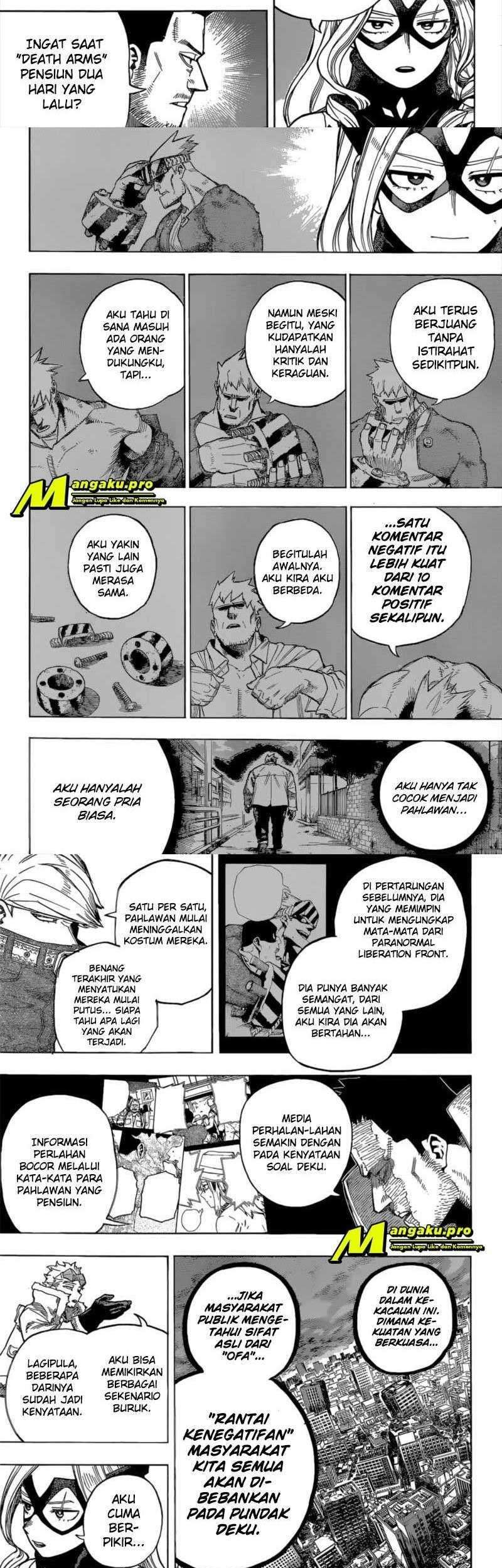 Boku no Hero Academia Chapter 317 Gambar 3