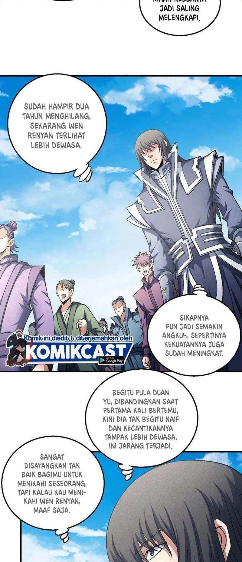 Manhua God of Martial Arts Chapter 136.2 gambar nomor 2