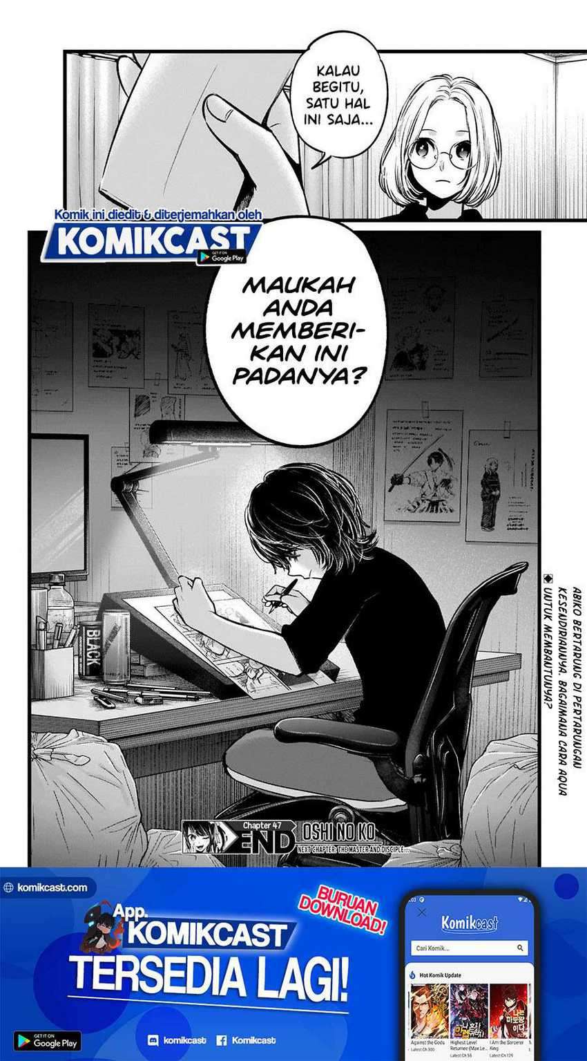 Oshi no Ko Chapter 47 Gambar 20