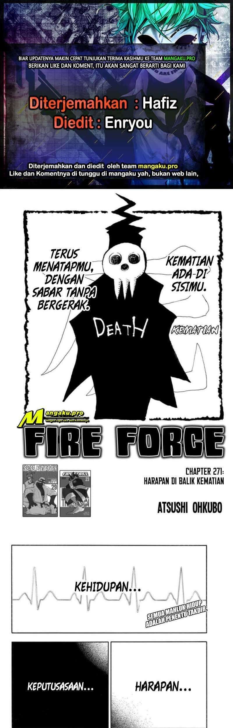 Komik Fire Brigade of Flames Chapter 271 gambar nomor 1