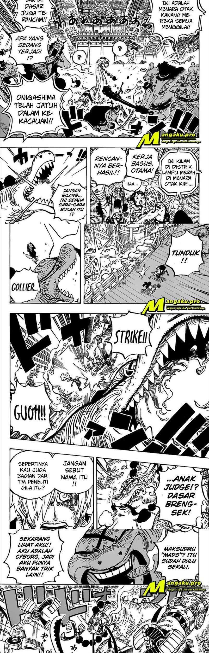 One Piece Chapter 1017 Gambar 7