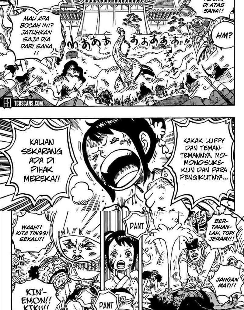 One Piece Chapter 1017 Gambar 4