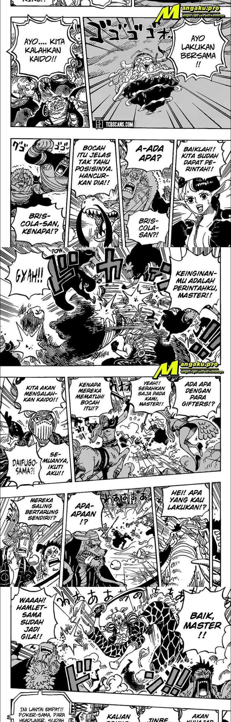 One Piece Chapter 1017 Gambar 5