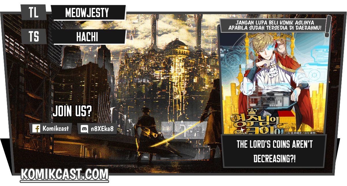 Komik The Lord’s Coins Aren’t Decreasing?! Chapter 8 gambar nomor 1