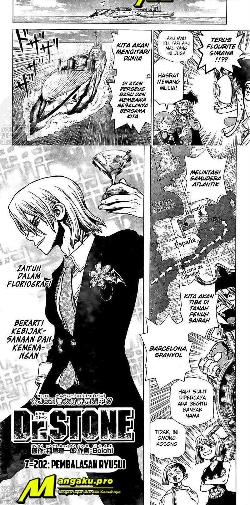 Manga Dr. Stone Chapter 202 gambar nomor 2