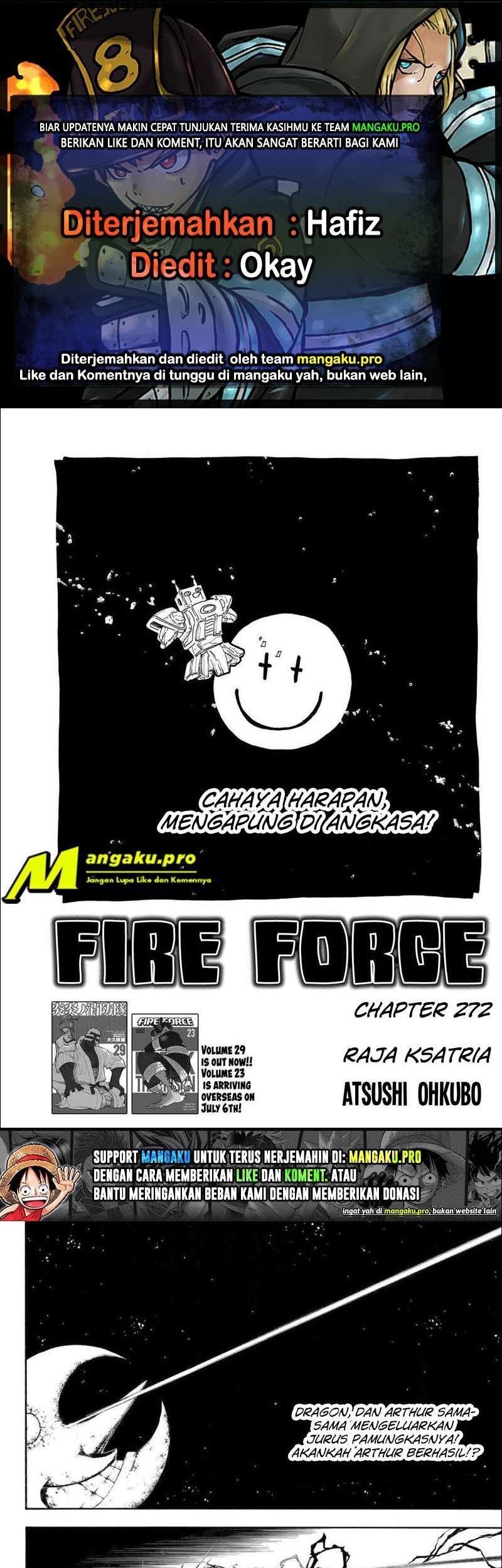 Komik Fire Brigade of Flames Chapter 272 gambar nomor 1