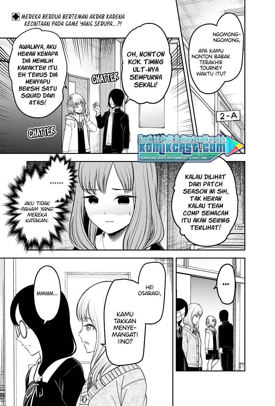 Manga Kaguya-sama wa Kokurasetai – Tensai-tachi no Renai Zunousen Chapter 229 gambar nomor 2