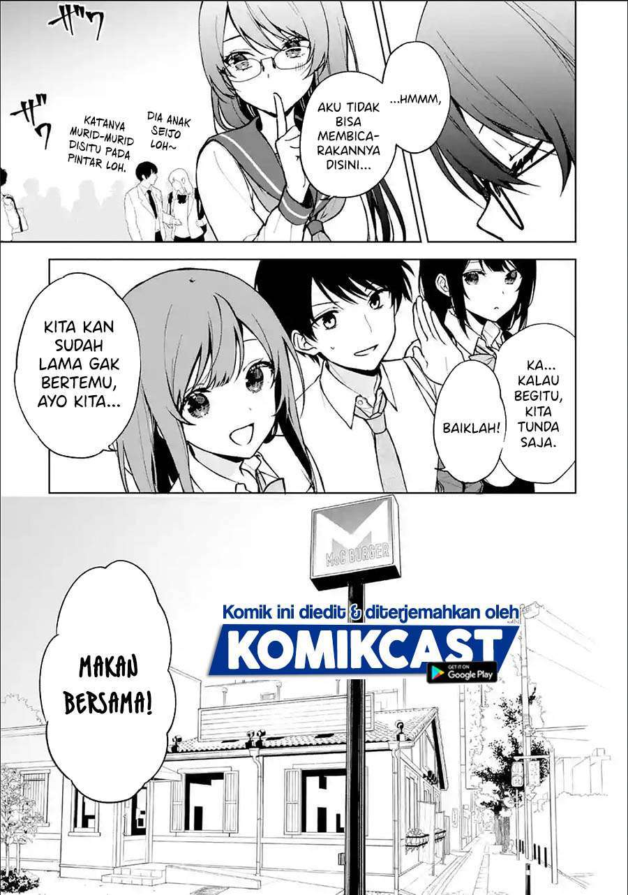 Chikan Saresou ni Natteiru S-kyuu Bishoujo wo Tasuketara Tonari no Seki no Osanajimi datta Chapter 29.1 Gambar 5