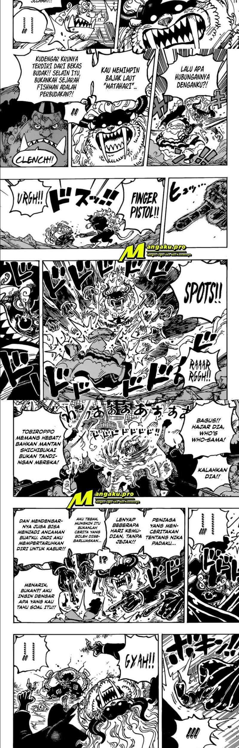 One Piece Chapter 1018 Gambar 7