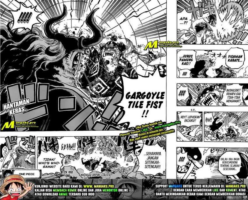 One Piece Chapter 1018 Gambar 9