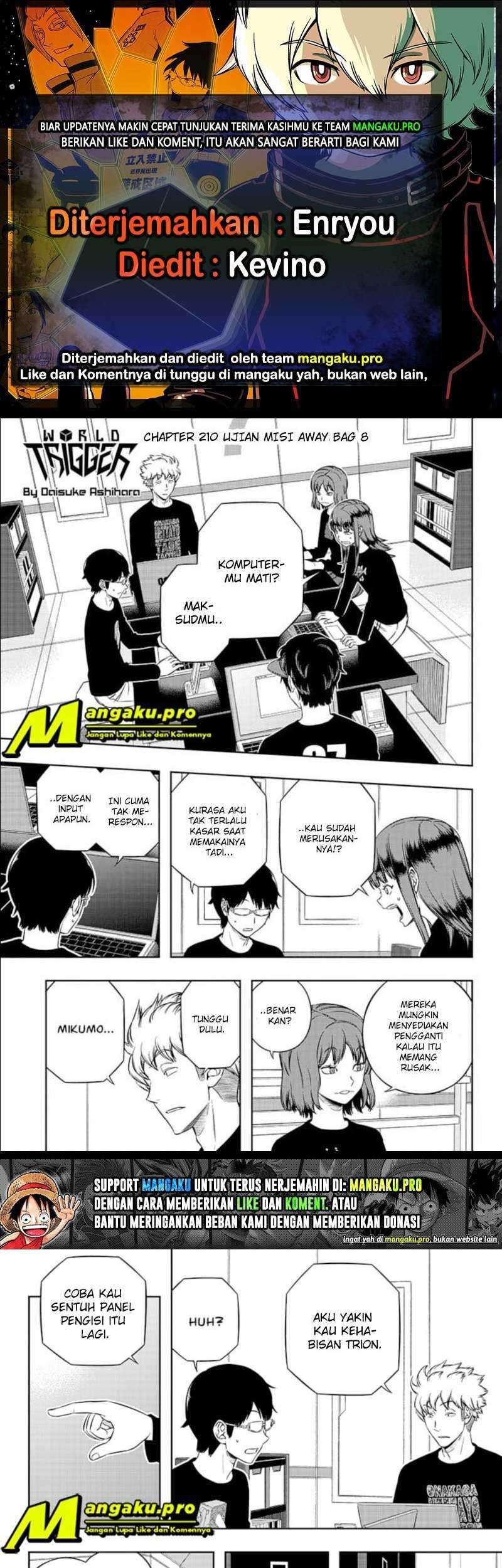 Komik World Trigger Chapter 210 gambar nomor 1