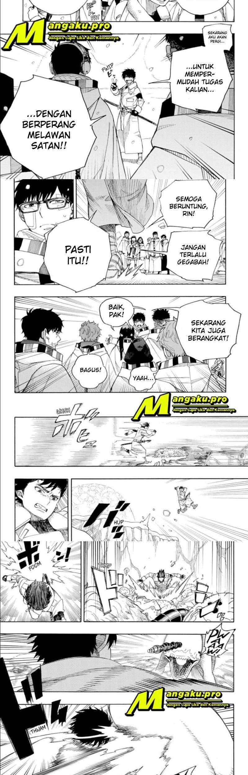 Ao no Exorcist Chapter 132 Gambar 11