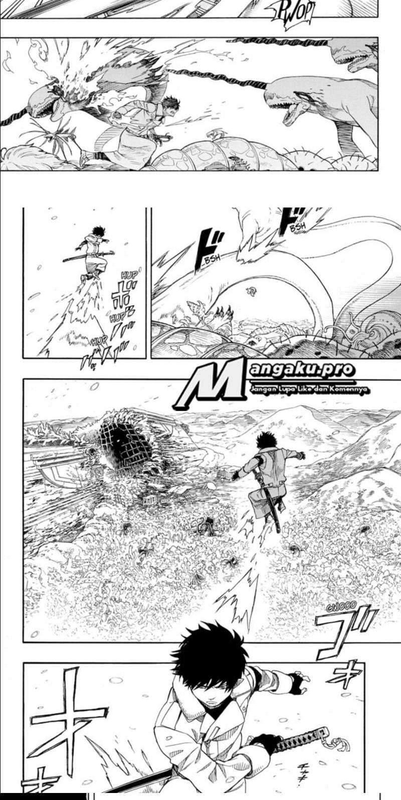 Ao no Exorcist Chapter 132 Gambar 12