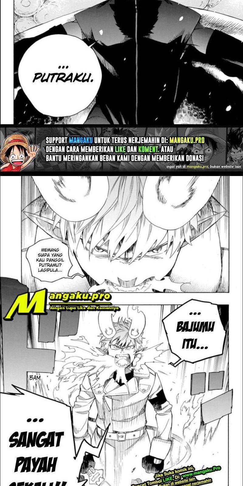 Ao no Exorcist Chapter 132 Gambar 16