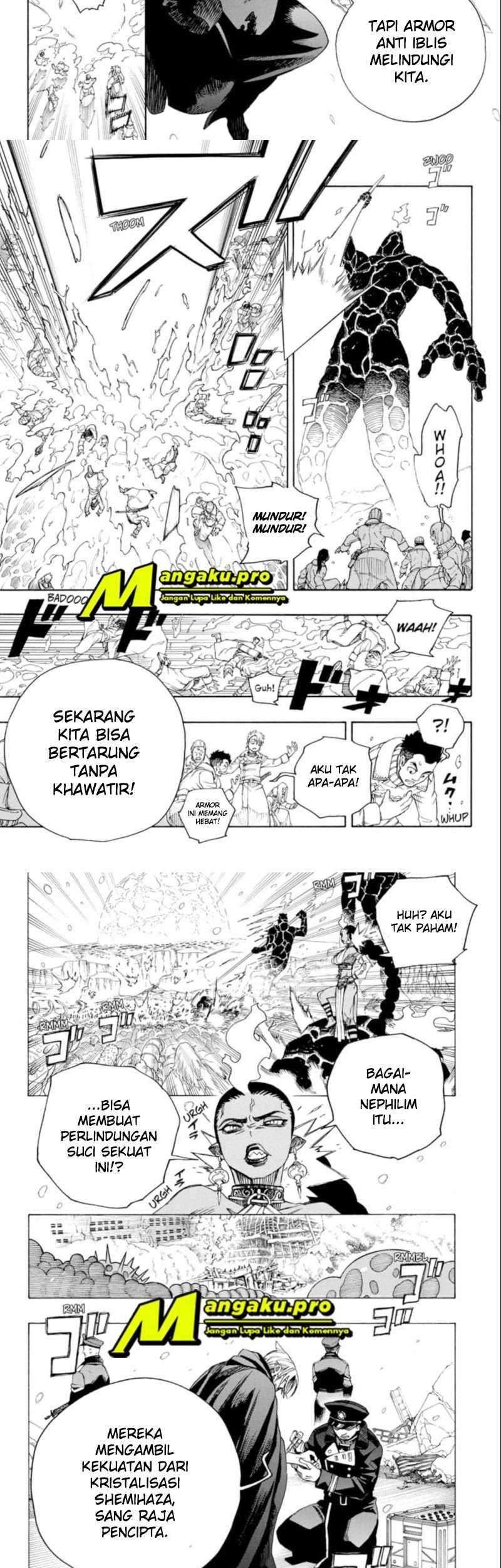 Ao no Exorcist Chapter 132 Gambar 3