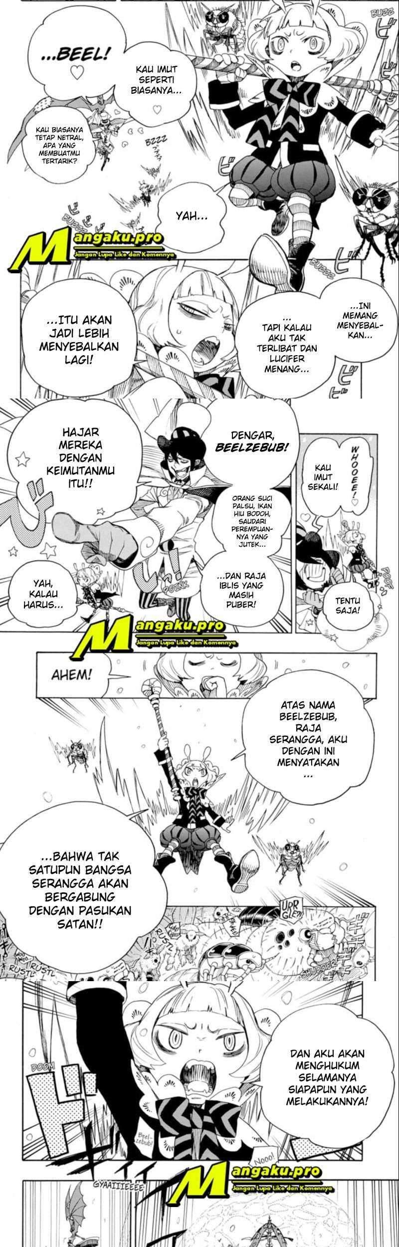 Ao no Exorcist Chapter 132 Gambar 5