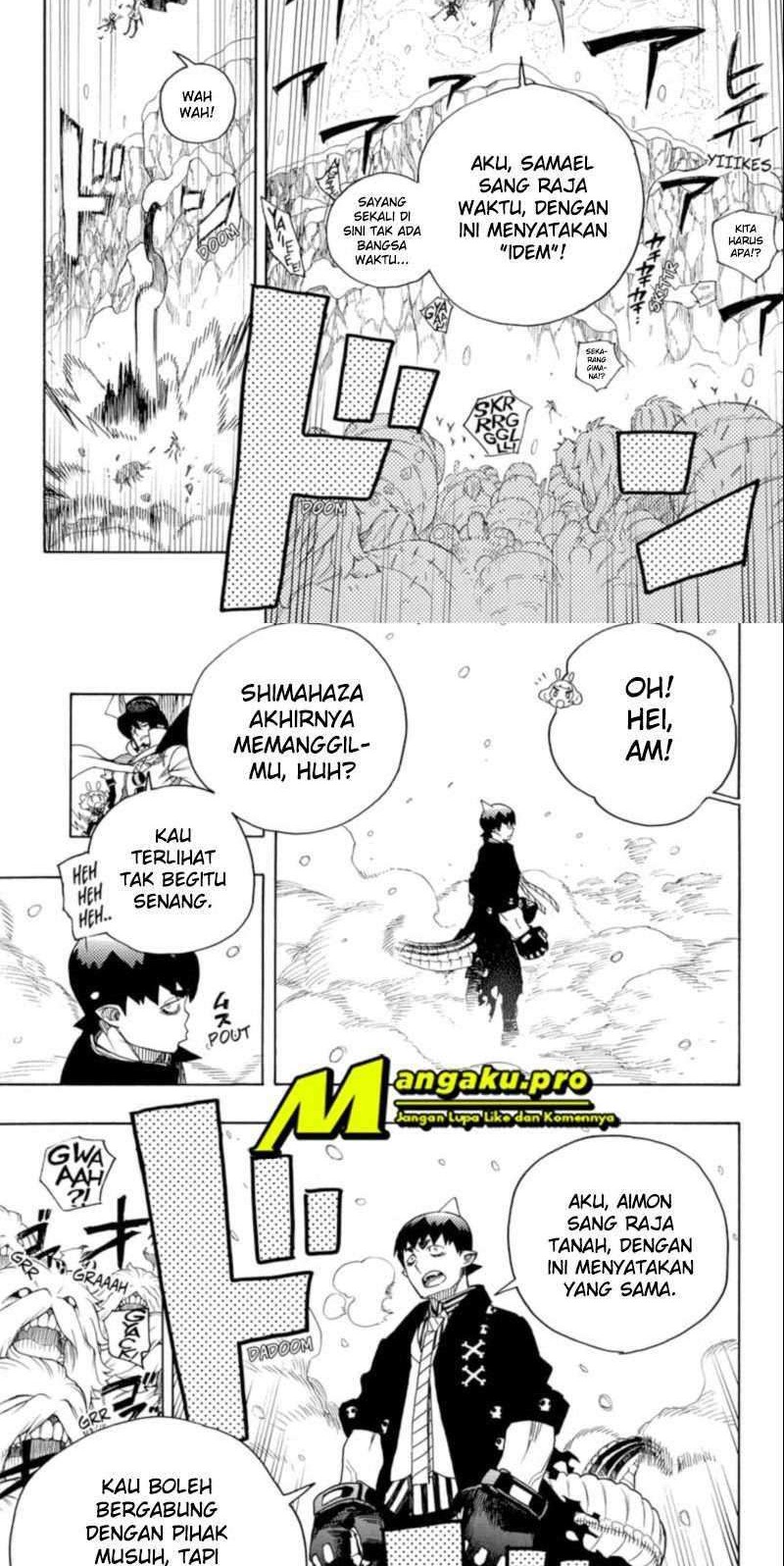 Ao no Exorcist Chapter 132 Gambar 6