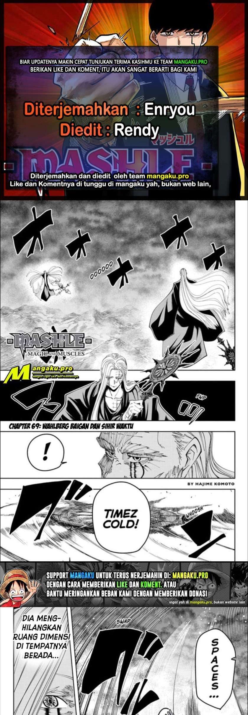 Komik Mashle: Magic and Muscles Chapter 69 gambar nomor 1