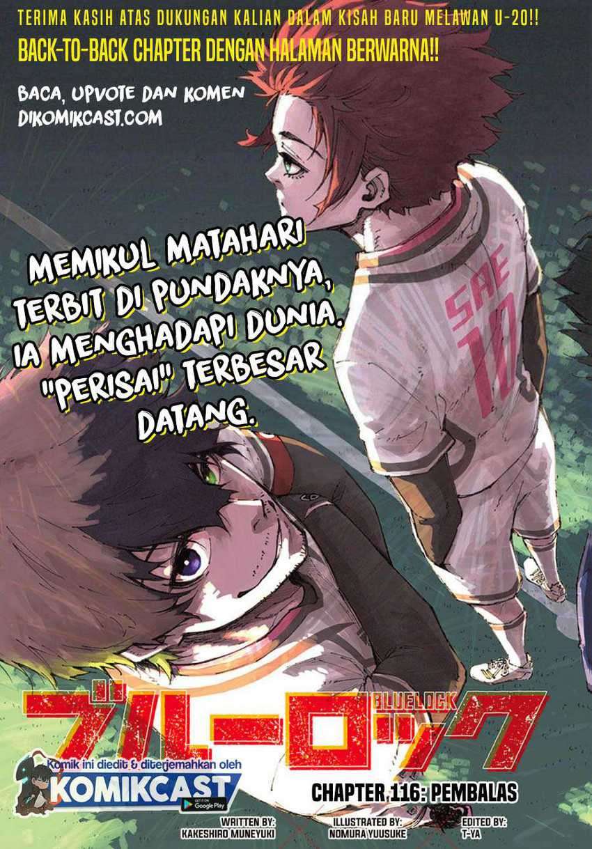 Manga Blue Lock Chapter 116 gambar nomor 2