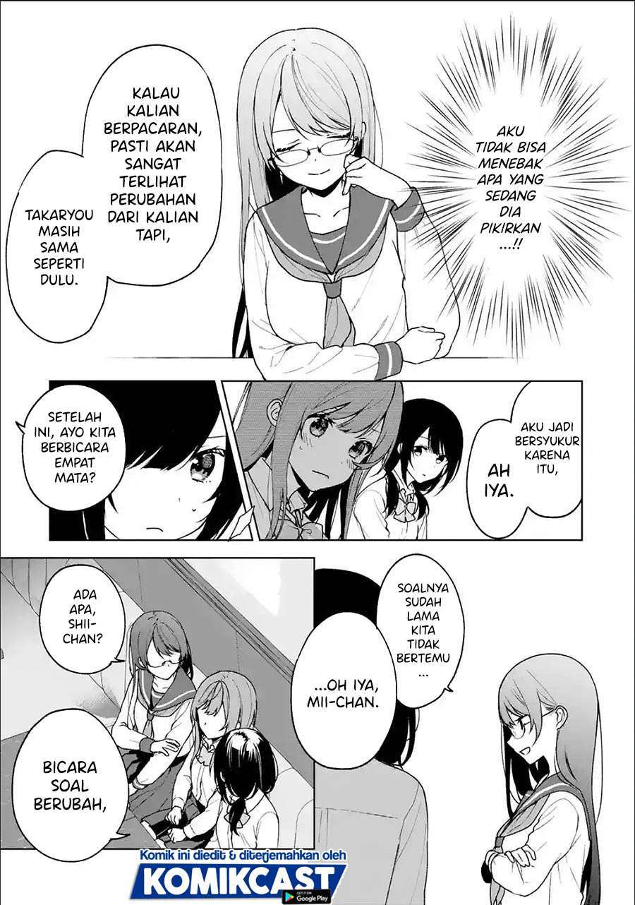 Chikan Saresou ni Natteiru S-kyuu Bishoujo wo Tasuketara Tonari no Seki no Osanajimi datta Chapter 29.2 Gambar 3