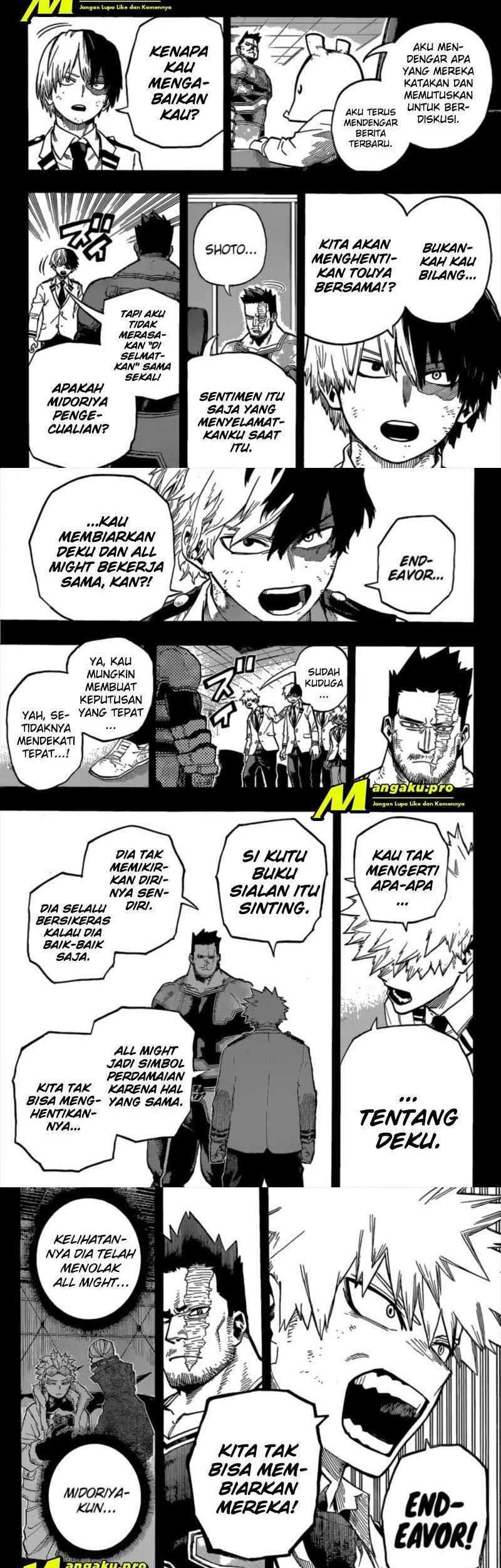 Boku no Hero Academia Chapter 319 Gambar 5