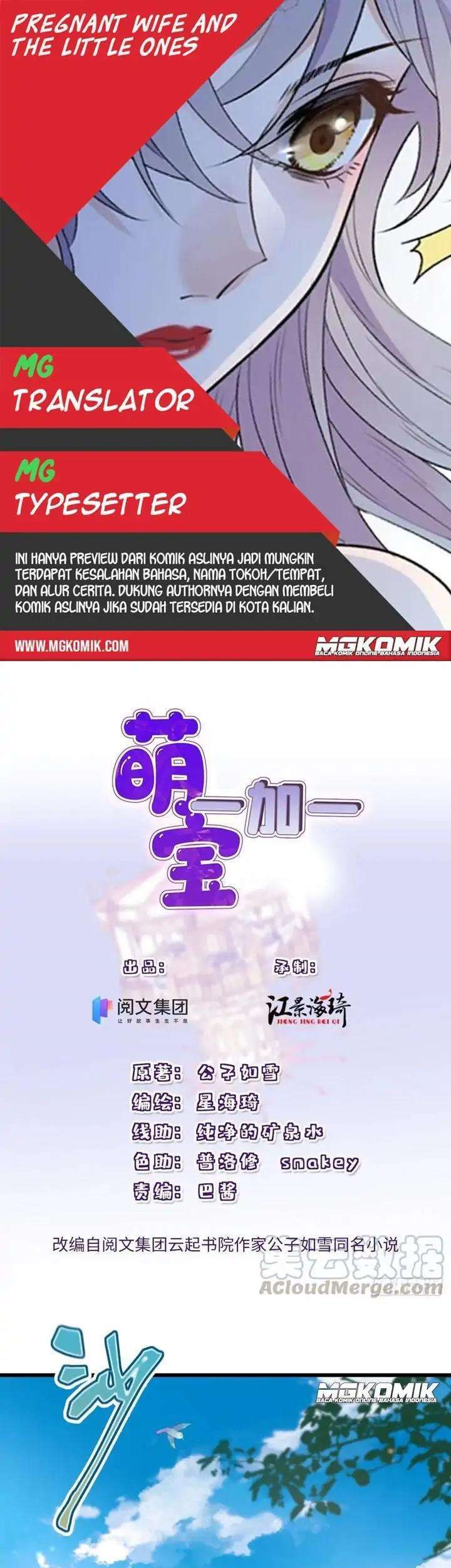 Komik Pregnant Wife, One Plus One Chapter 110 gambar nomor 1