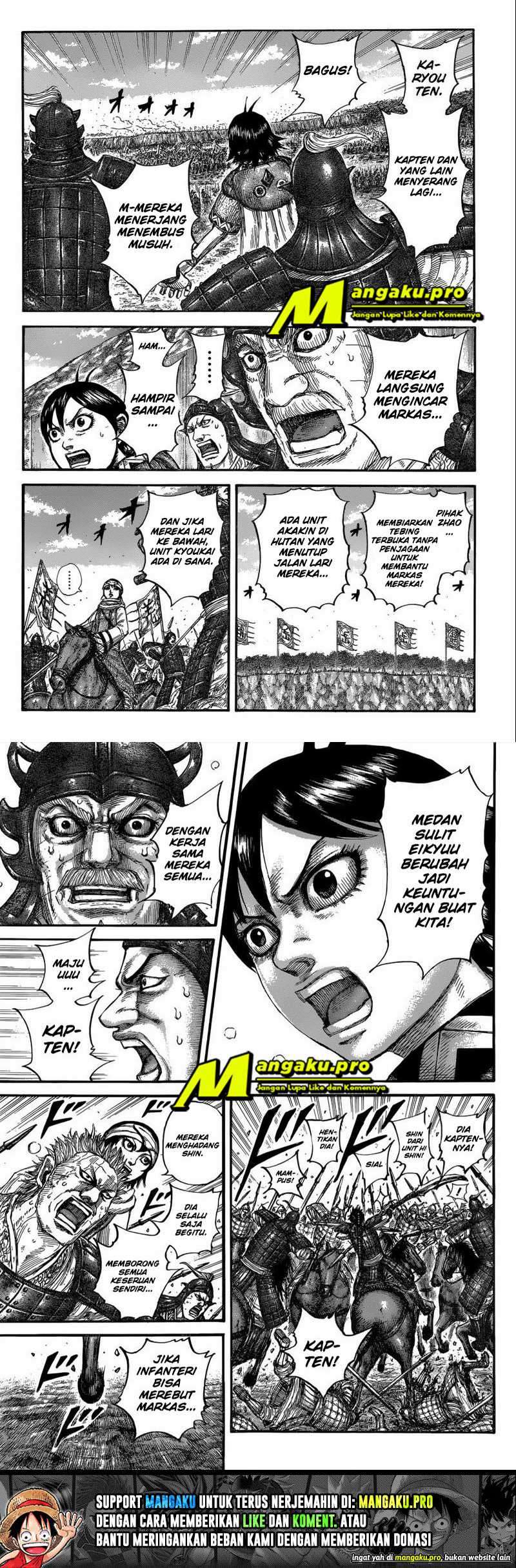 Kingdom Chapter 684 Gambar 9