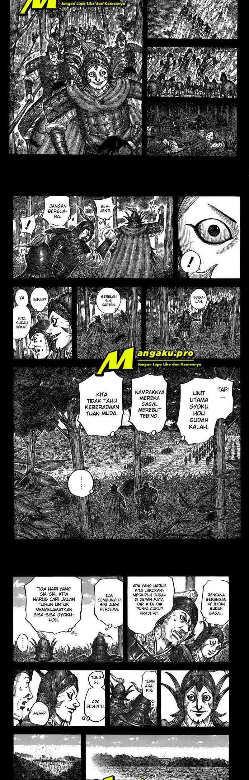 Kingdom Chapter 684 Gambar 4