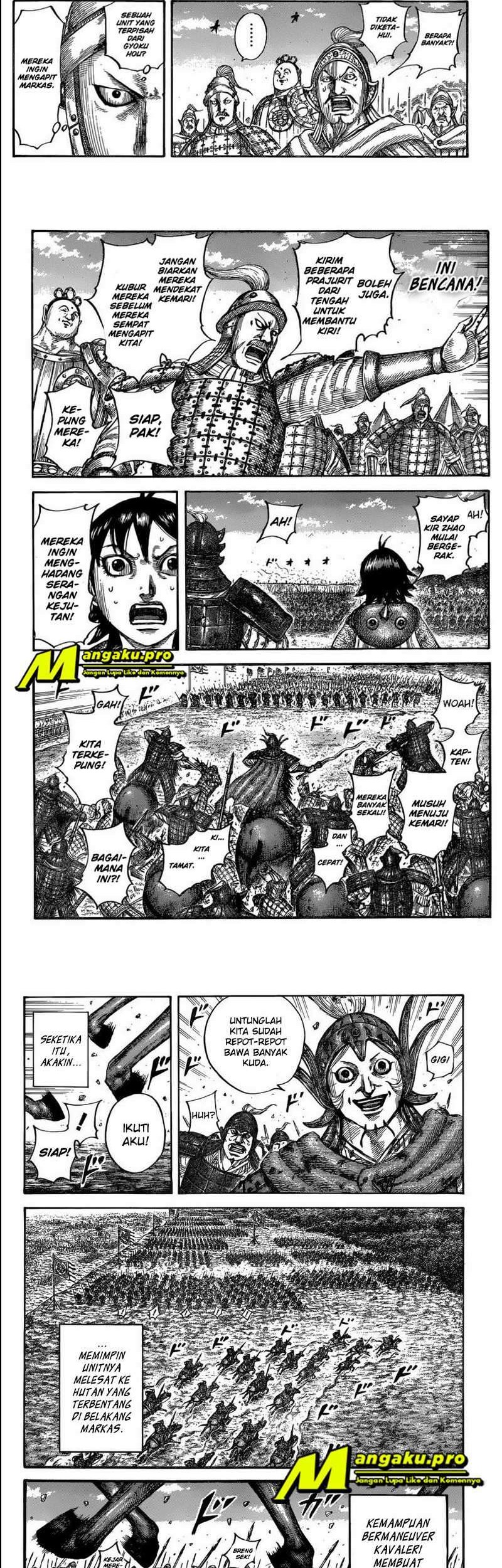 Kingdom Chapter 684 Gambar 6