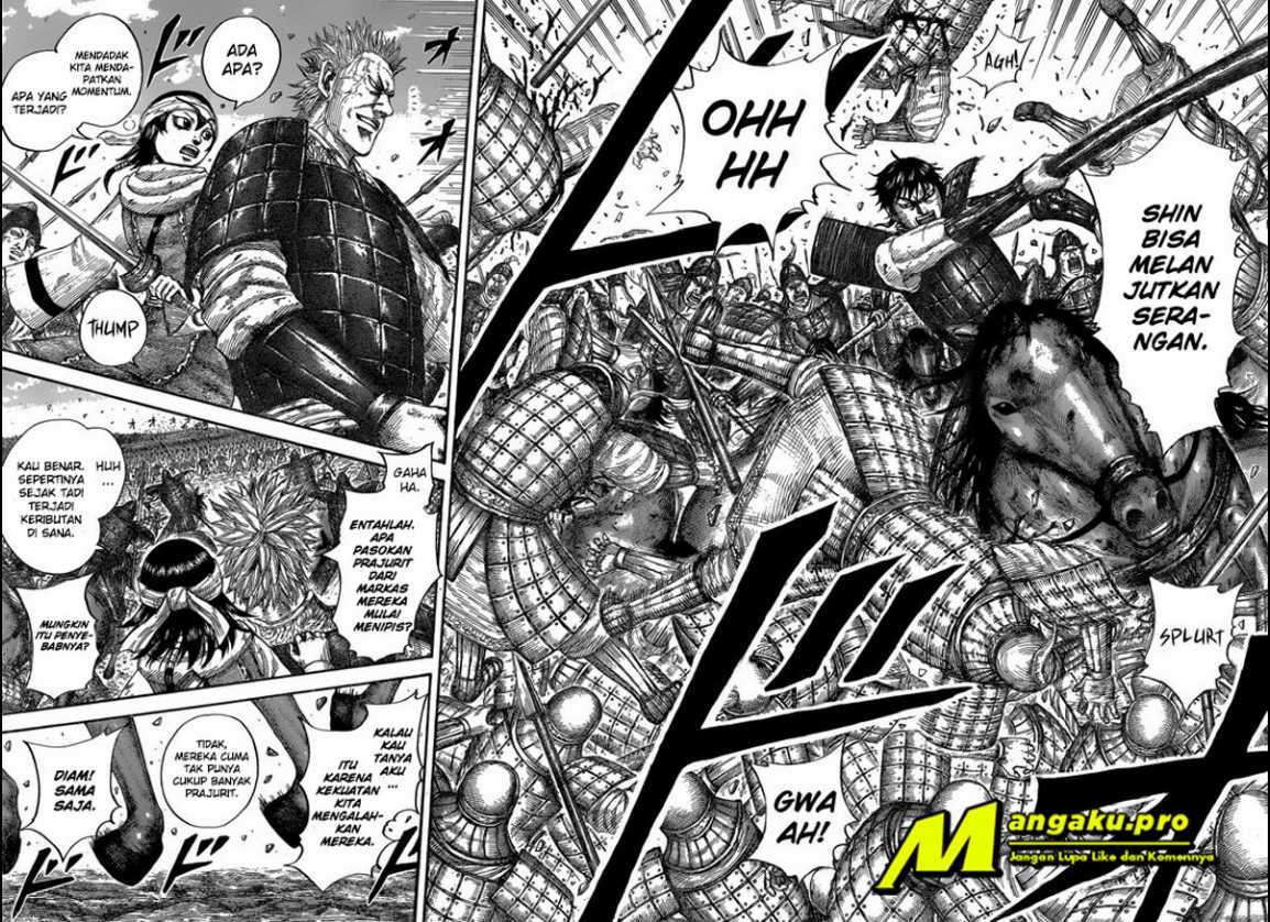 Kingdom Chapter 684 Gambar 8