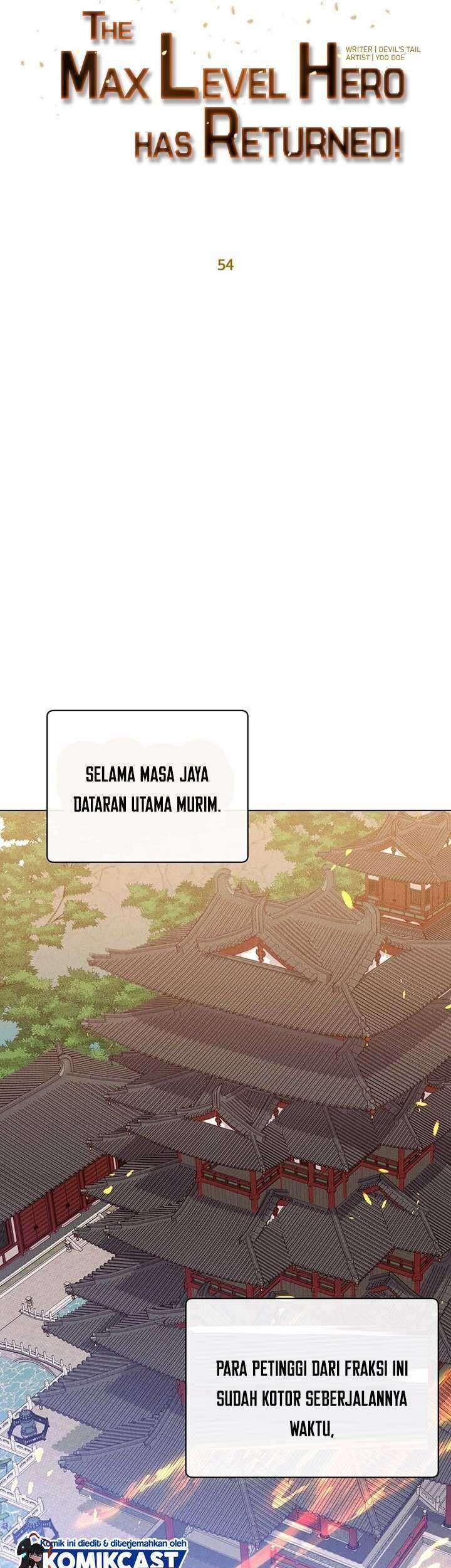 The MAX leveled hero will return! Chapter 54 Gambar 28