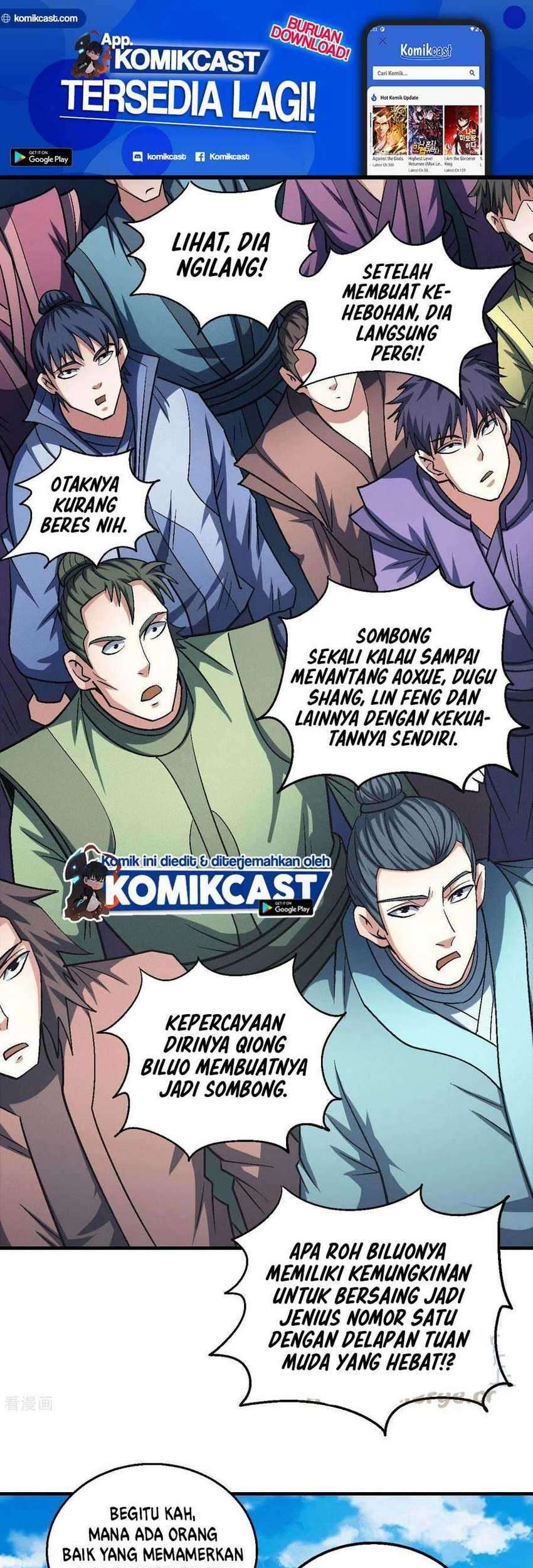 Manhua God of Martial Arts Chapter 138.2 gambar nomor 2