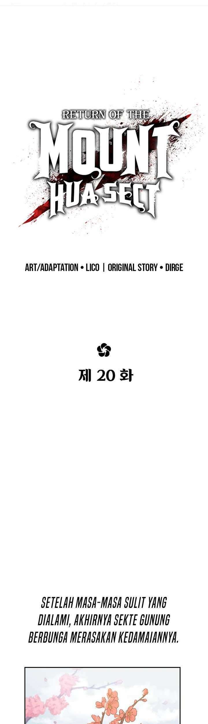 Return of the Flowery Mountain Sect Chapter 20 Gambar 6