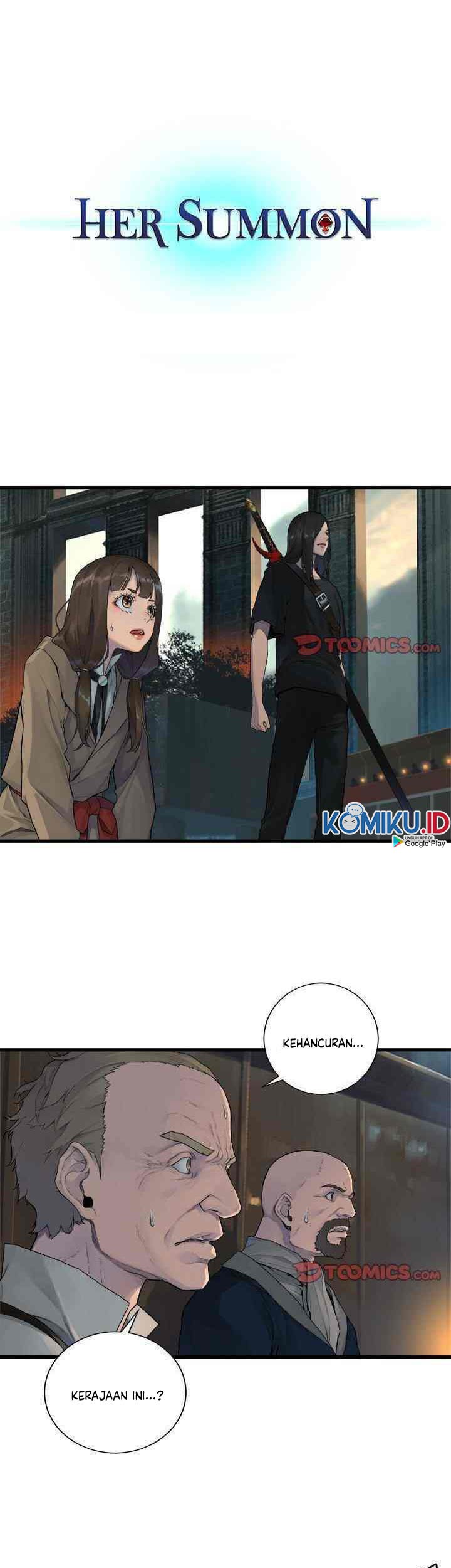 Manhwa Her Summon Chapter 110 gambar nomor 2